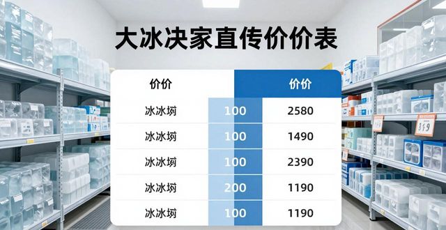 大冰块批发厂家怎么选？汉南直供渠道靠谱吗