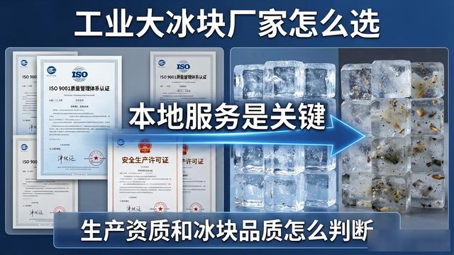 工业大冰块厂家怎么选？汉南本地服务是关键